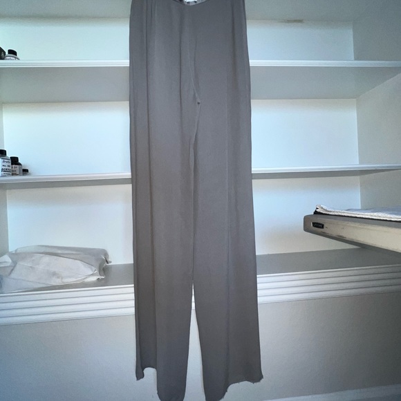 GIORGIO ARMANI Grey Silk Viscose Pant - L - 46IT - Picture 11 of 12